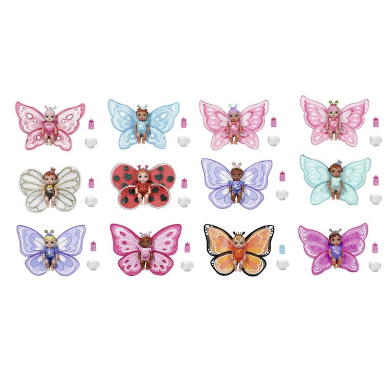 Baby Born Surprise Sparkle Fly Babies – Collectible Surprise Baby Dolls with 10+ Surprises