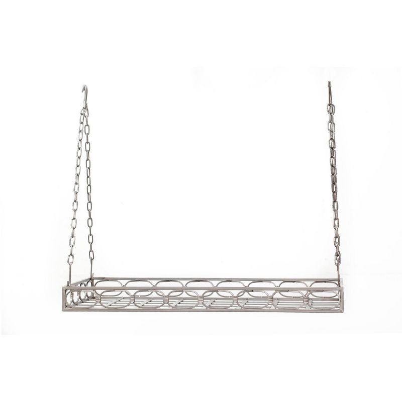 Range Kleen Pot Rack Bookshelf - Stainless Steel