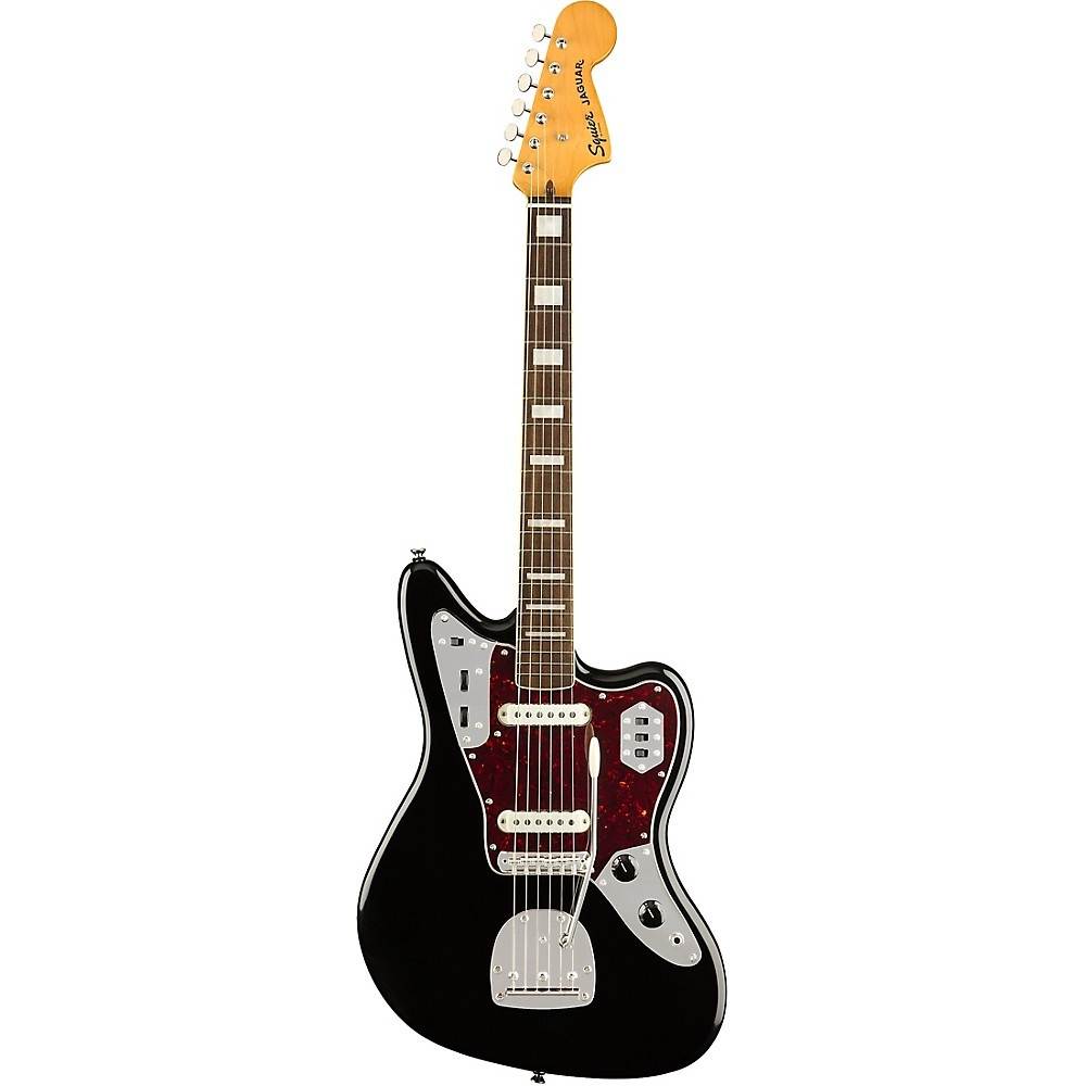 Squier Classic Vibe '70s Jaguar Electric Guitar Black