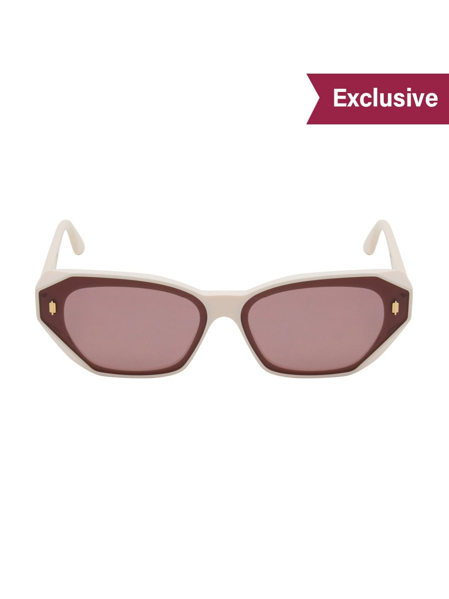 Ted Smith Pink Cat Eye Polarized Unisex Sunglasses