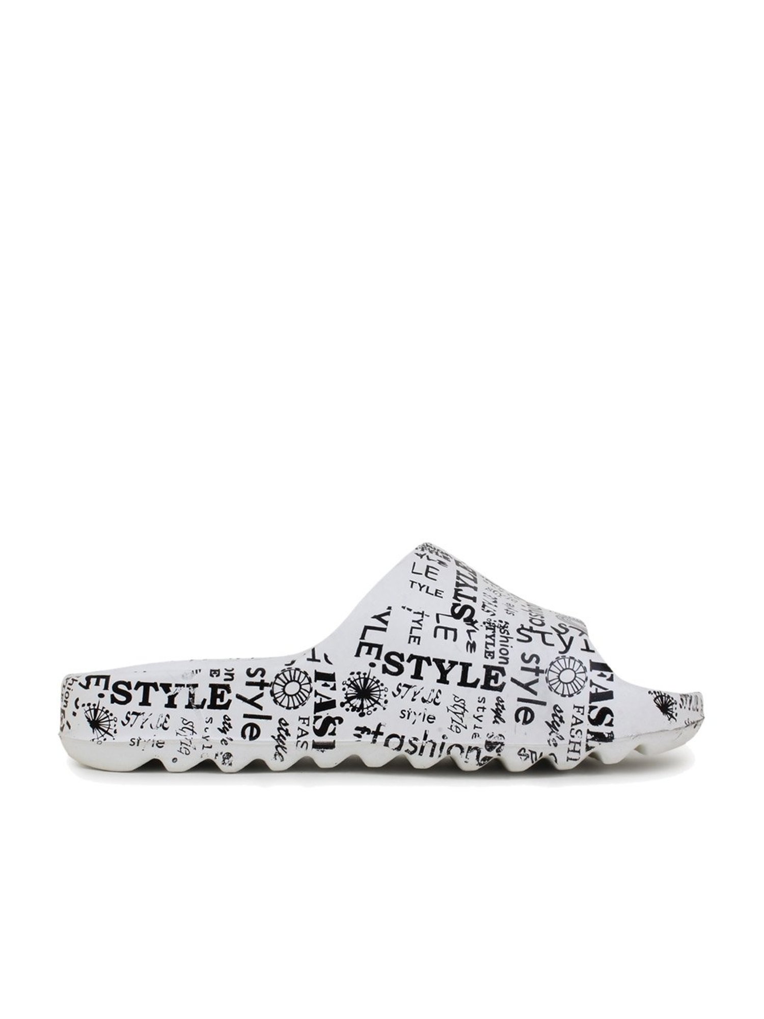 Pampy Angel Men's White Slides