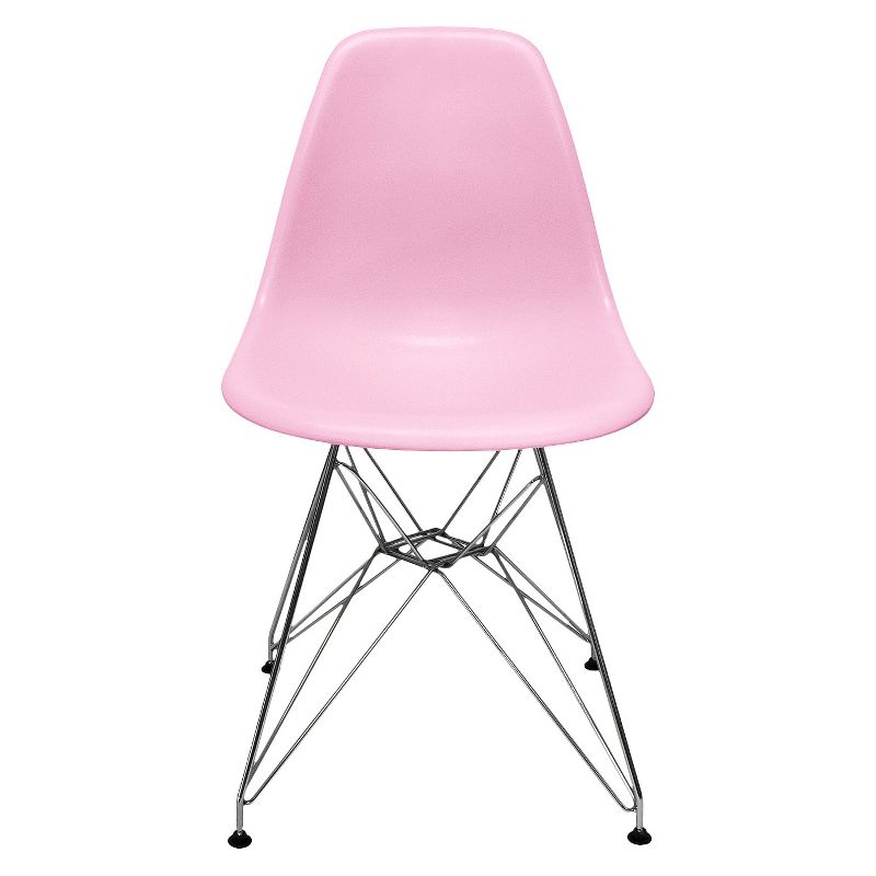 Set of 2 AEON Paris Molded Plastic Chair - Pink