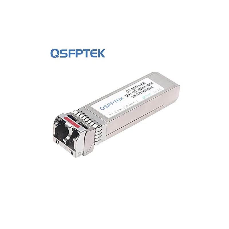 10G SFP+ Module 1550nm, 40km, DDM LC Single-Mode Transceiver 10GBASE-ER for Cisco SFP-10G-ER, Ubiquiti, Netgear, Mikrotik, D-Link, TP-Link, Linksys