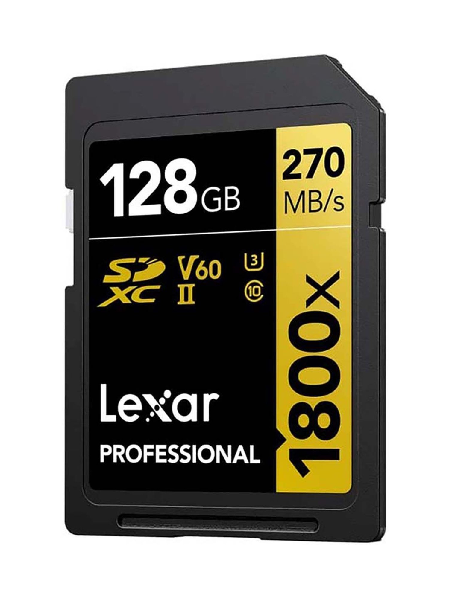Lexar Professional 1800X LSD1800128G-BNNNG 128GB SDXC UHS II Memory Card