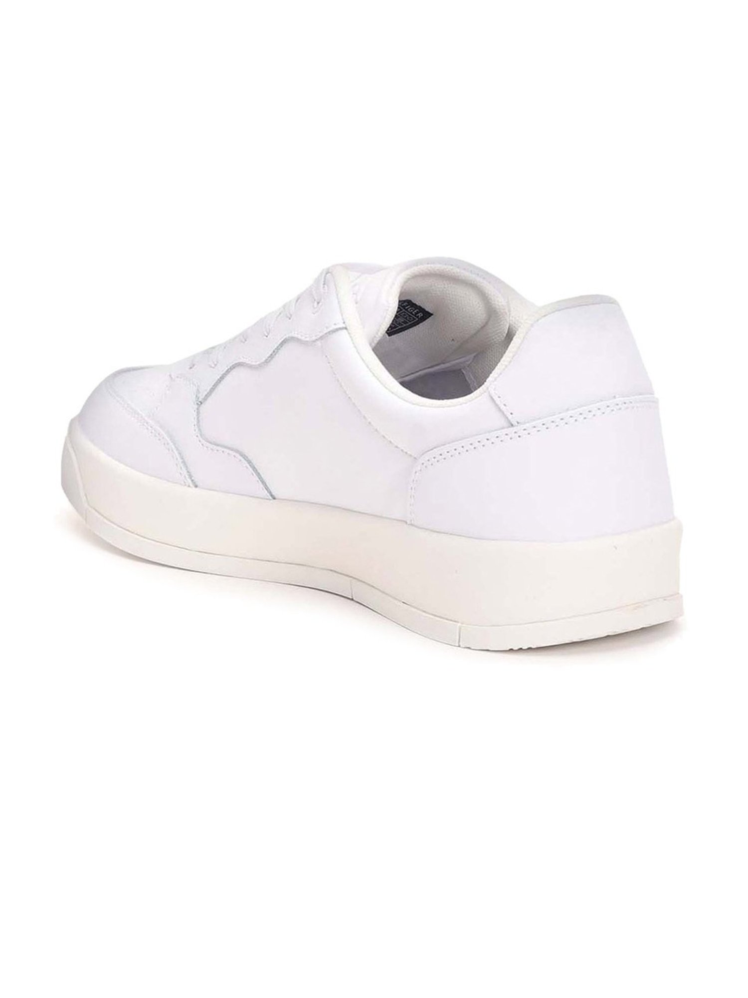 Tommy Hilfiger Men's White Casual Sneakers