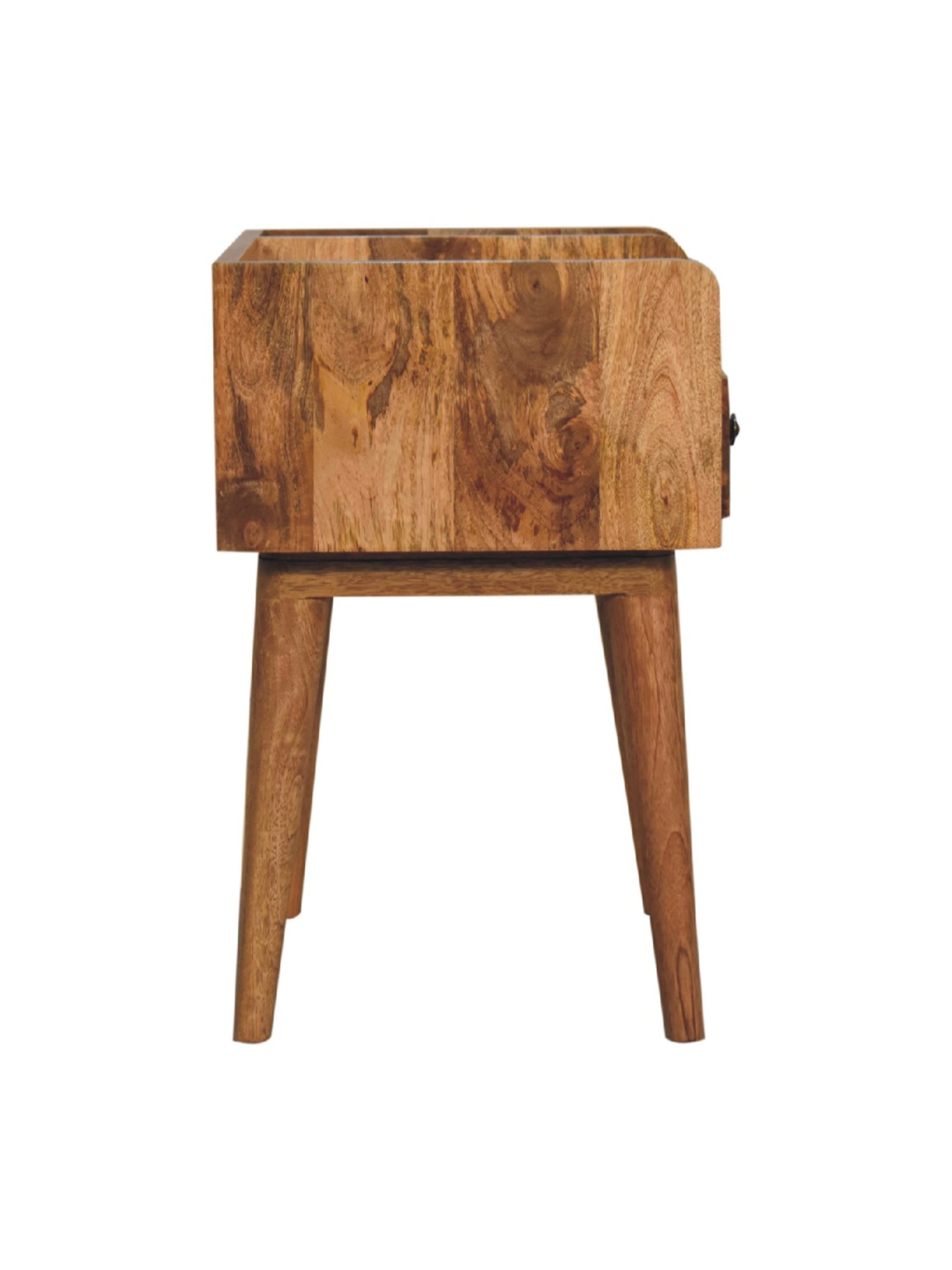 Sleepyhead Ally Teak Brown Sheesham Wood Bedside Table