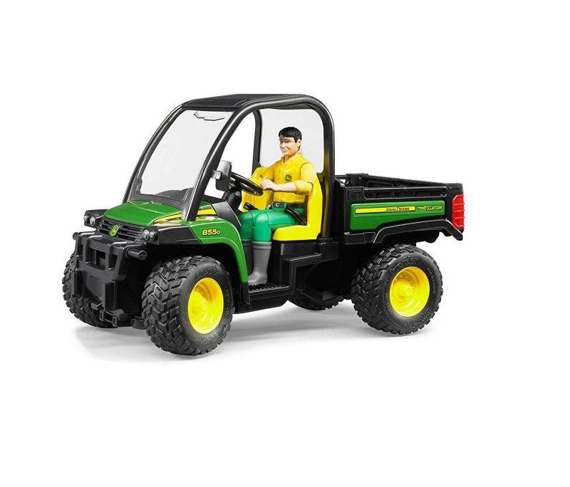 Bruder 09812 John Deere Gator XUV 855D with Driver
