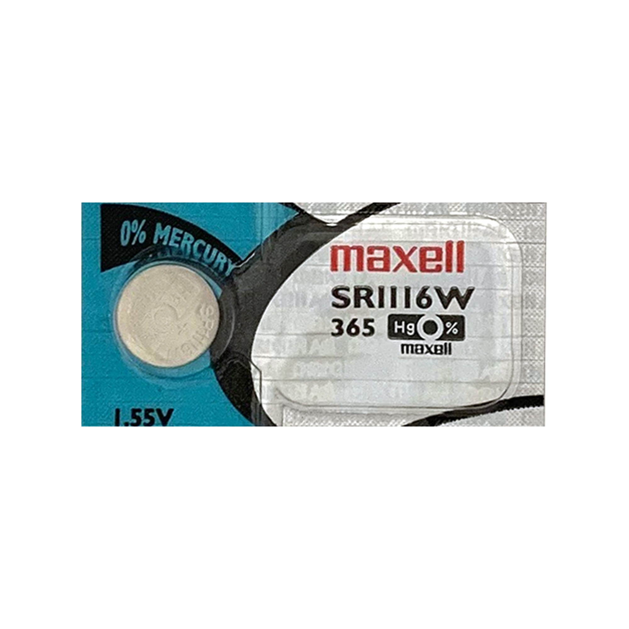 5 x 365 / SR1116W Maxell Silver Oxide Batteries