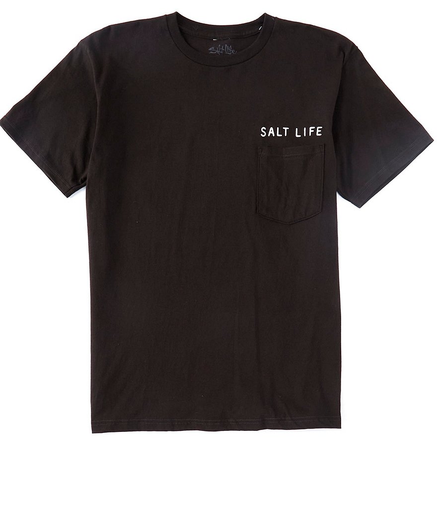 Salt Life Short-Sleeve Fish Tropics Circle Graphic T-Shirt
