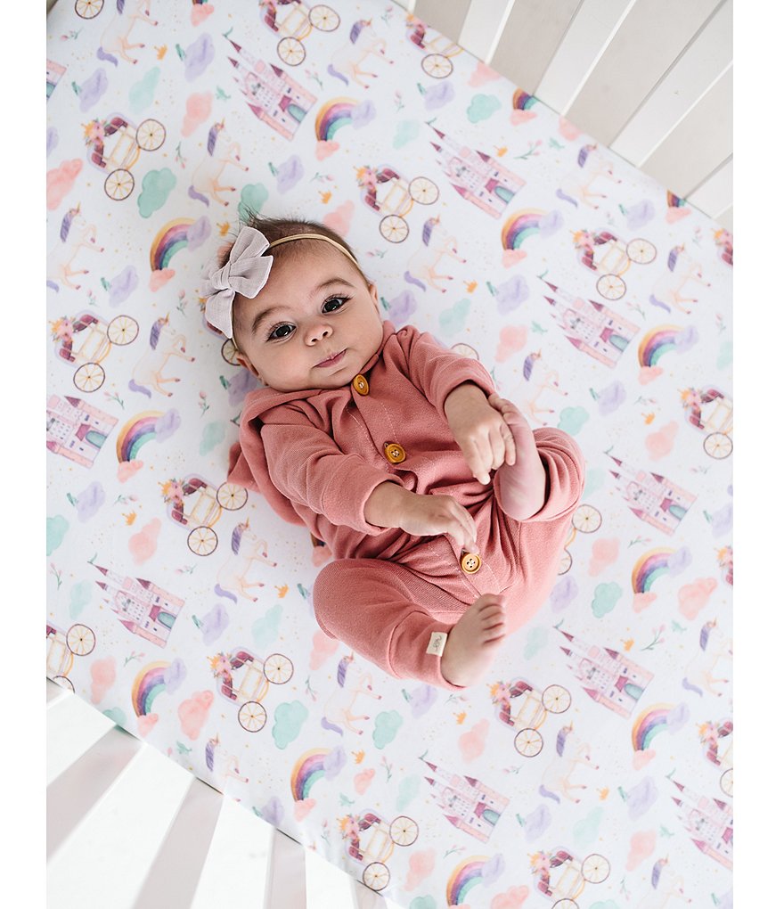 Copper Pearl Baby Girls Enchanted Premium Crib Sheet