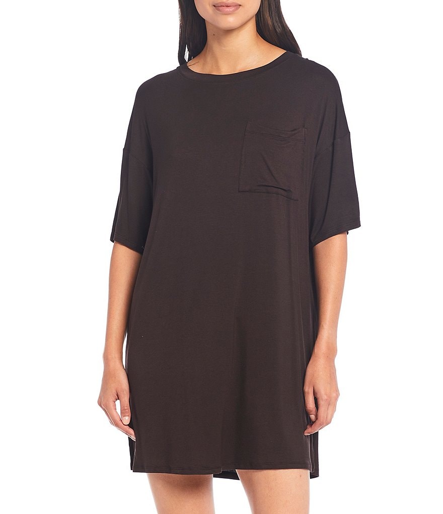 Refinery29 Solid Jersey Sleepshirt
