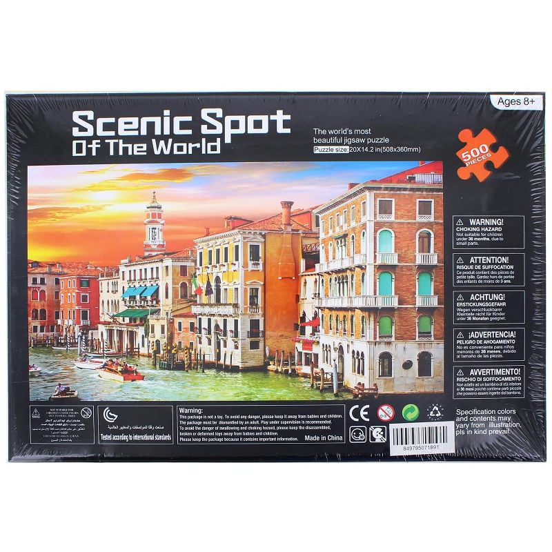 Toynk Scenic Spot of the World Venice 500 Piece Jigsaw Puzzle