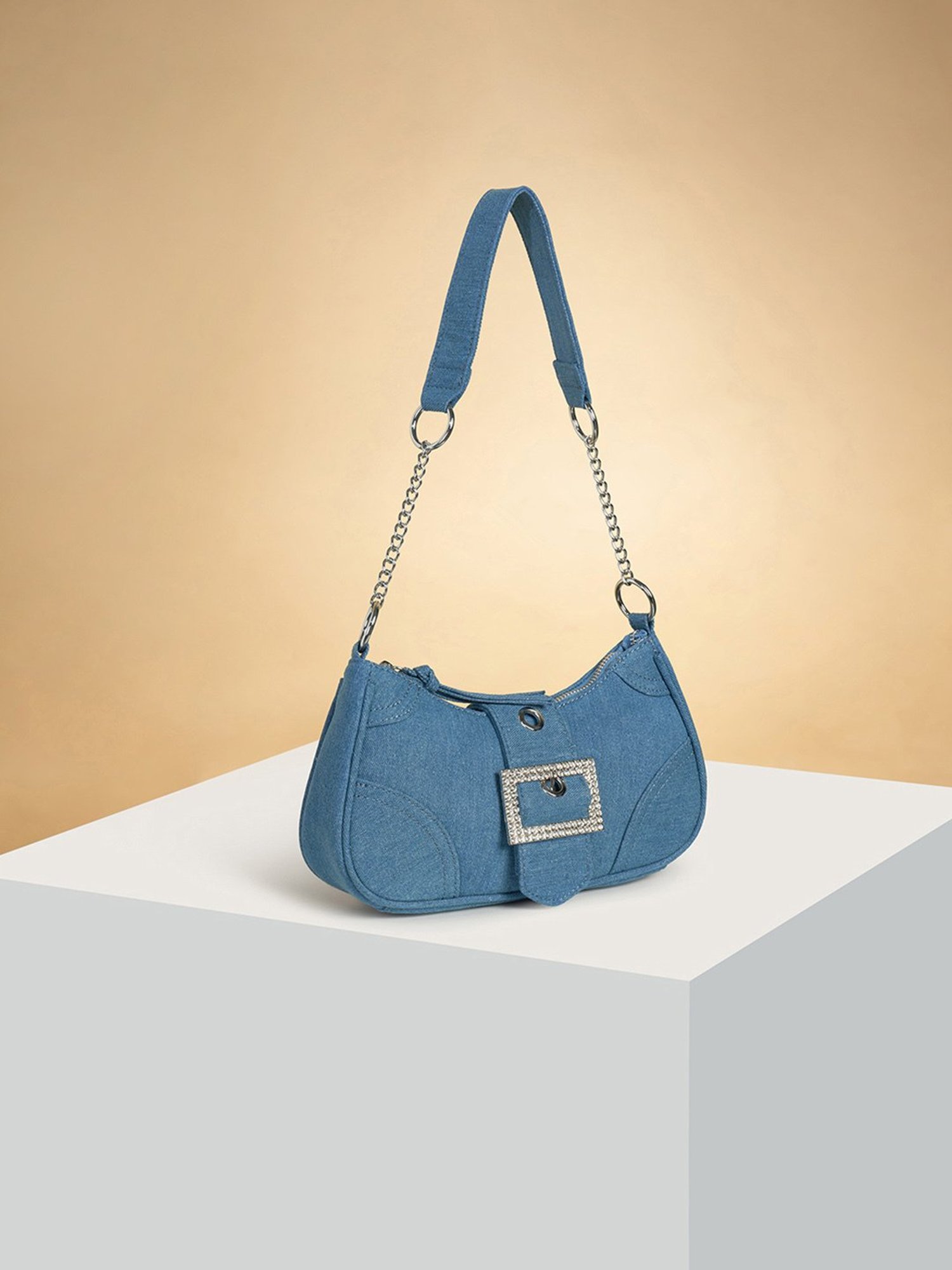 Kendall + Kylie Pink Medium Cross Body Bag