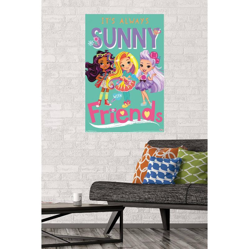 22.375" x 34" Sunny Day - Friends Unframed Wall Poster Print - Trends International