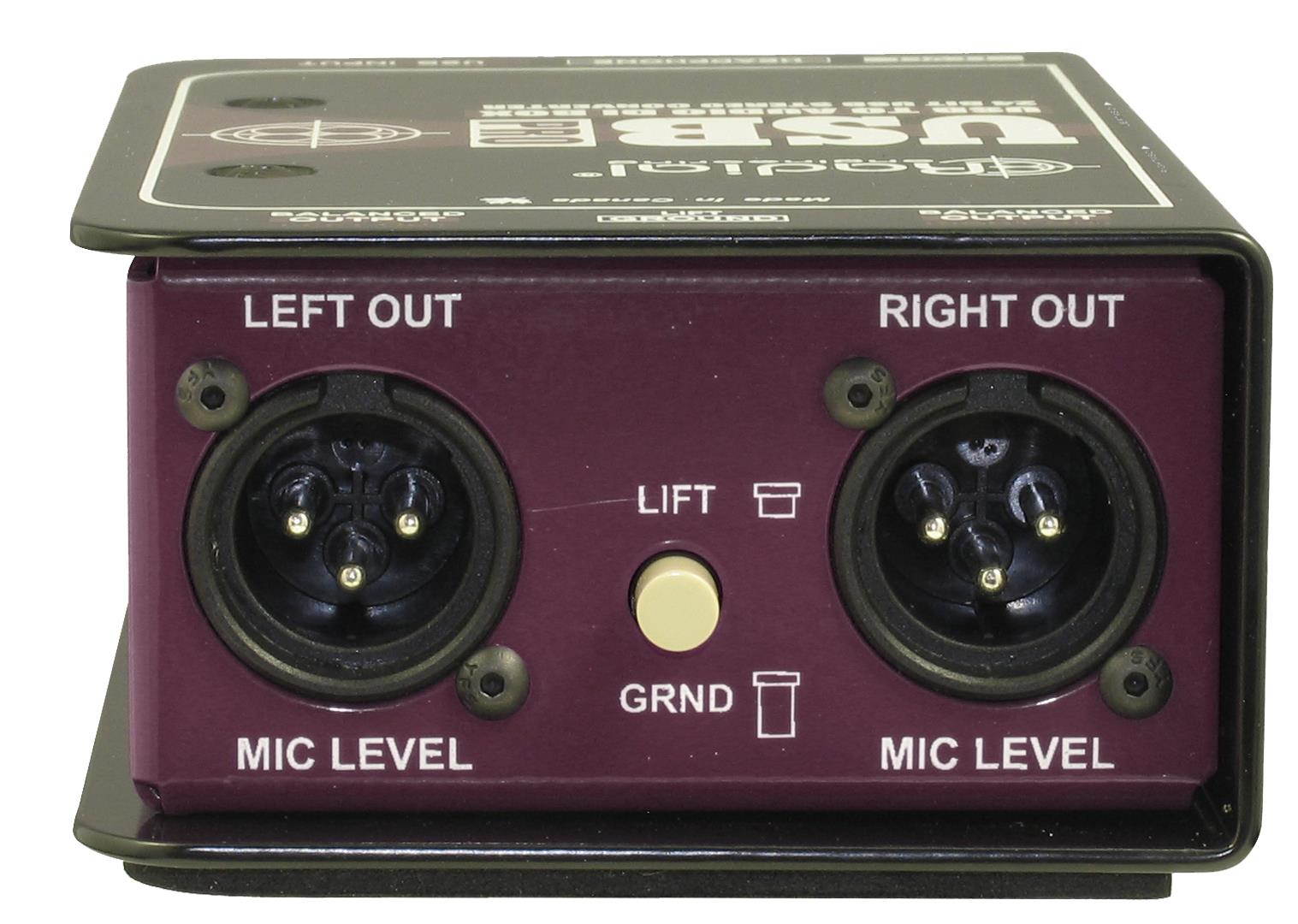 Radial USB-Pro Stereo USB Laptop DI