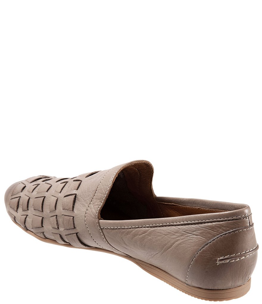 Bueno Kristy Woven Leather Slip-On Flats
