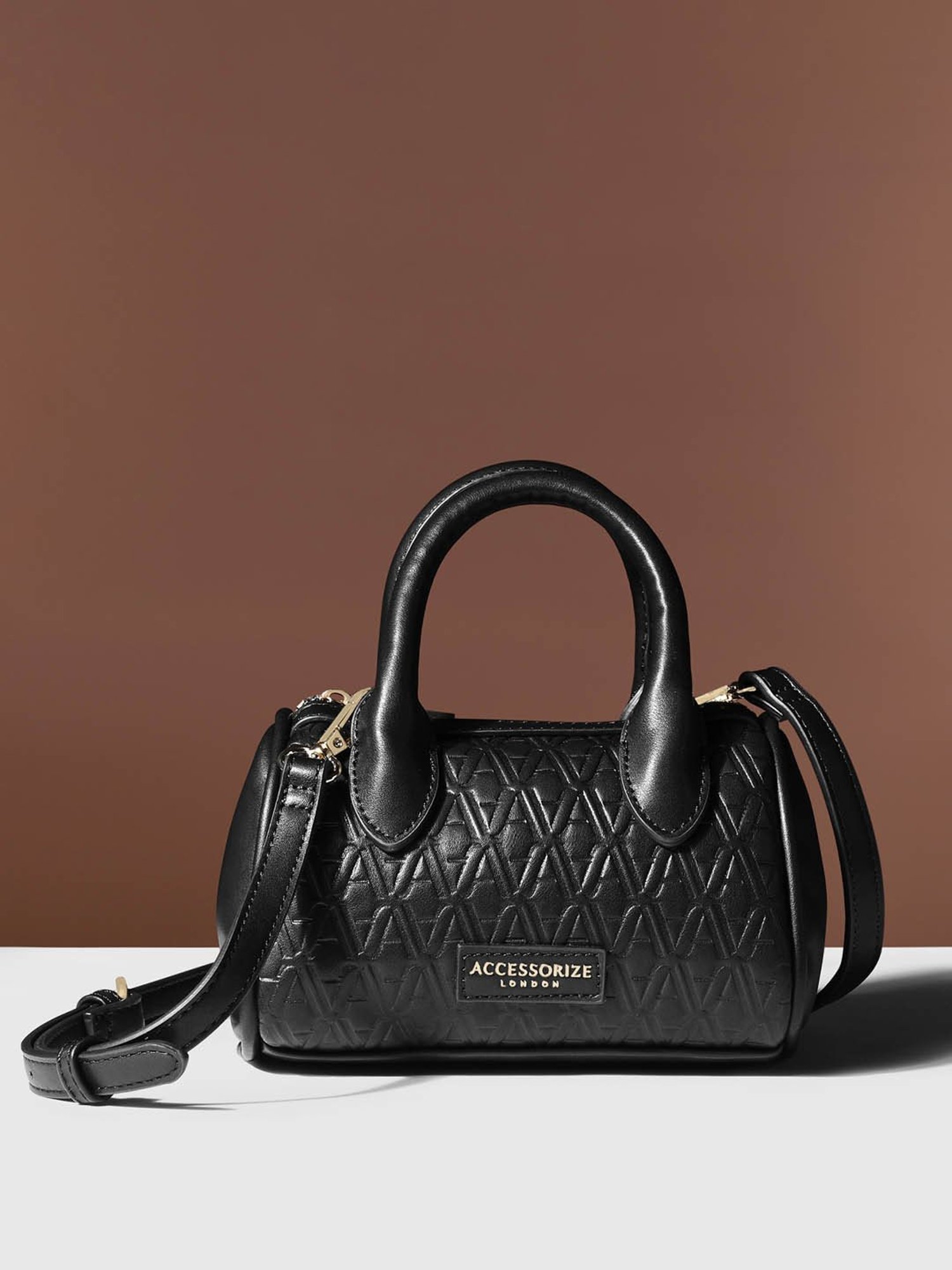 ZOUK Kashmir Blooms Classic Multicolor Printed Medium Handbag