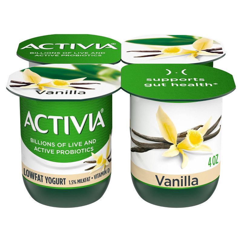 Dannon Activia Vanilla Probiotic Yogurt - 4oz