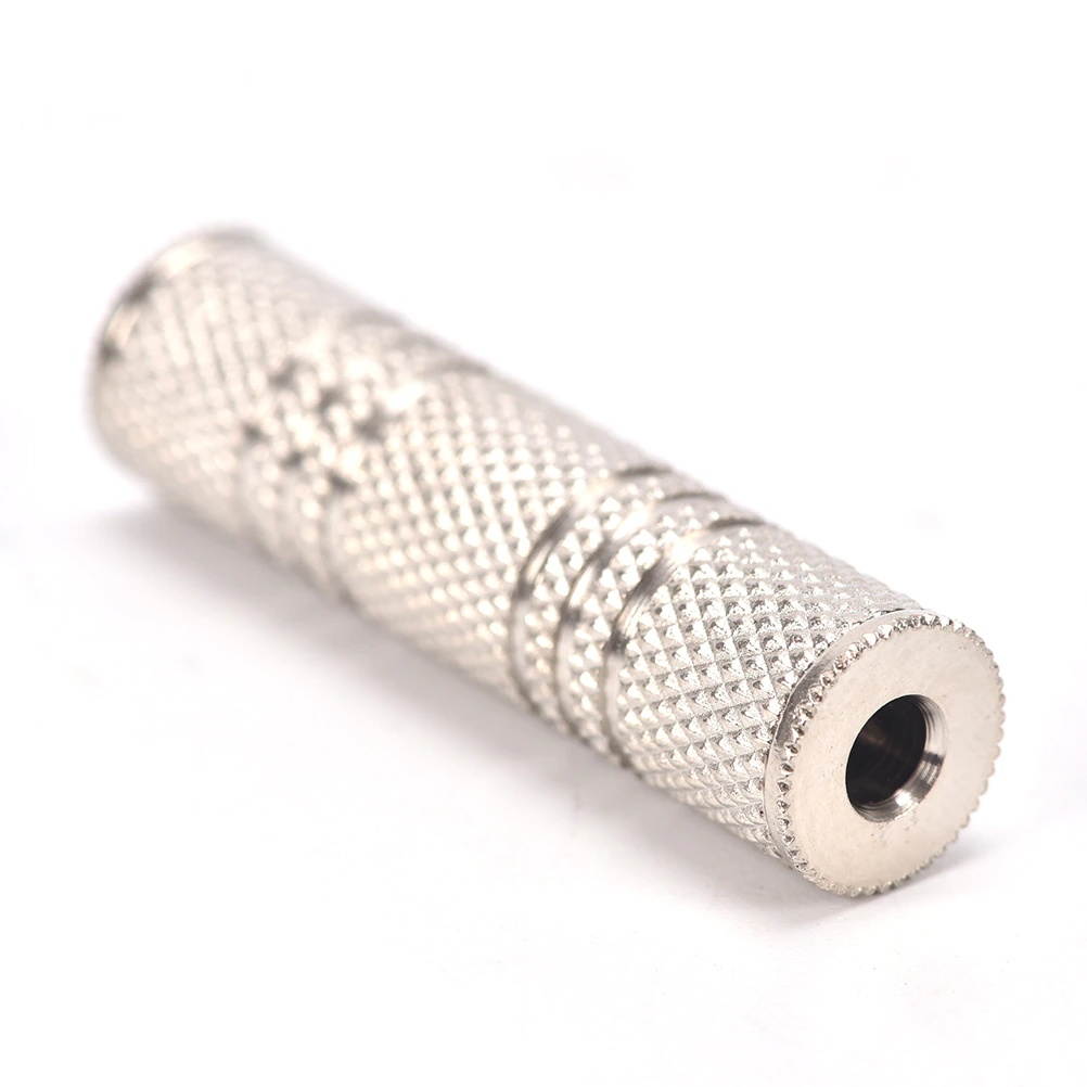 2PC/lot 3.5mm Jack Female to 3.5 mm Female Connector F/F Stereo Audio Adapter Headphone Jack Coupler Adaptor Connector  Hot Sale