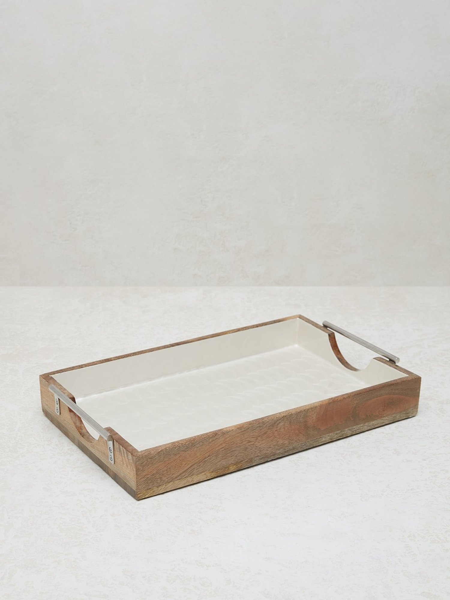 Episode Silver Plated Leaf Dish Tray - Large