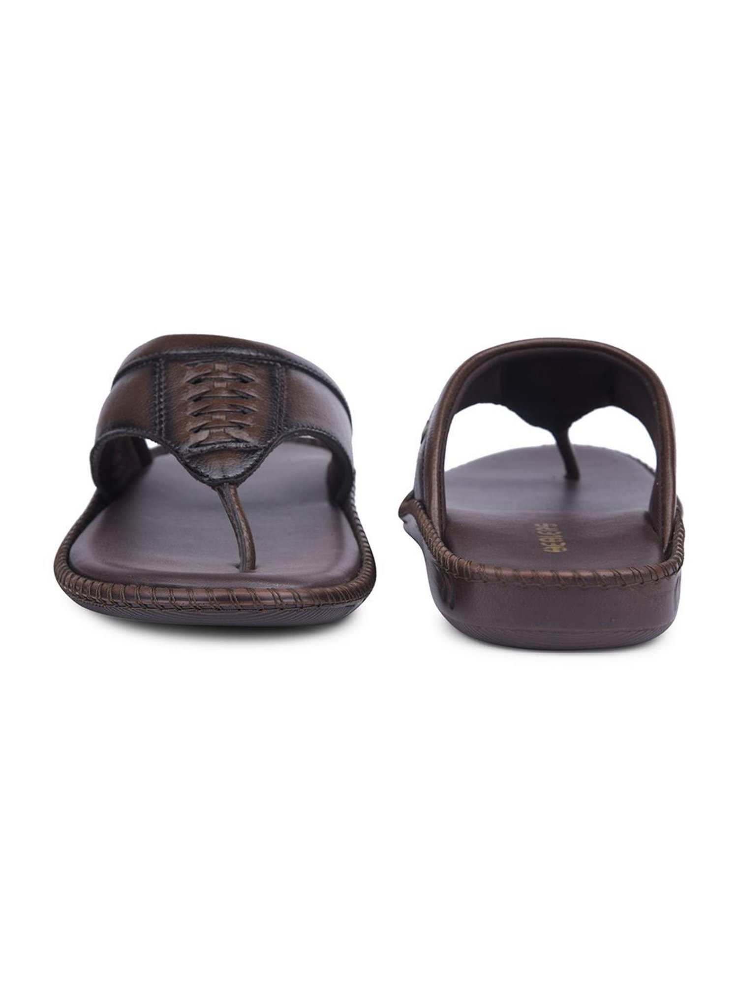 Healers by Liberty Men's Brown Thong Sandals
