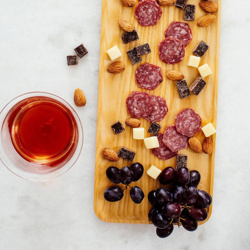 Applegate Natural Charcuterie Plate Uncured Genoa Salami, Cheddar, Roasted Almonds & Dark Chocolate - 2.65oz