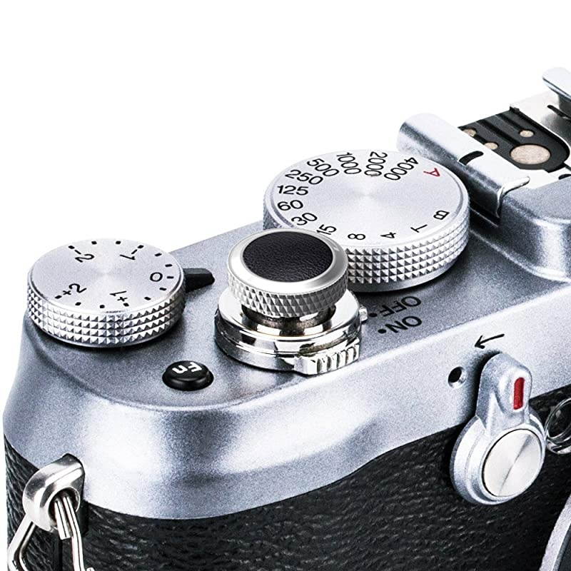 Soft Release Button  Black Silver Shutter Button Fit for Fuji Fujifilm XT30 XT20 XT10 XT3 XT2 XPRO1 XPRO2 X100 X100S X100T X100F X30 X20 X10 XE3 XE2S Sony RX1R RX10 II III IV Leica M10 MP