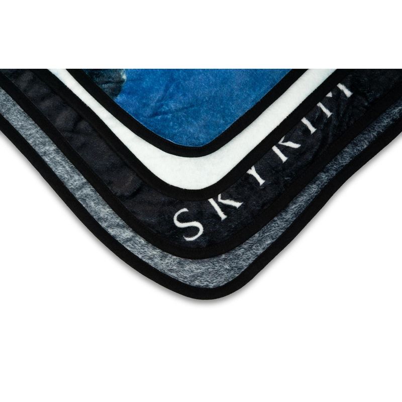 Just Funky The Elder Scrolls Skyrim Video Game Fleece Throw Blanket | 60 x 45 Inches