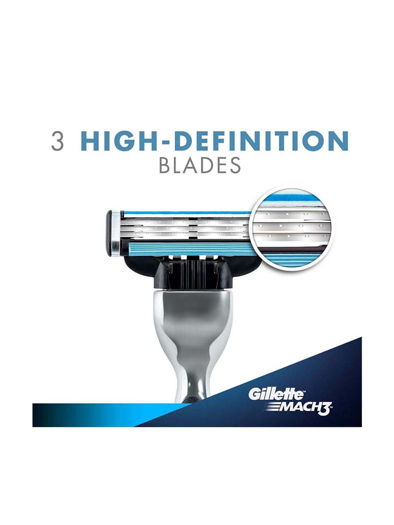 Gillette Mach3 New Blade Razor - 1 Pc