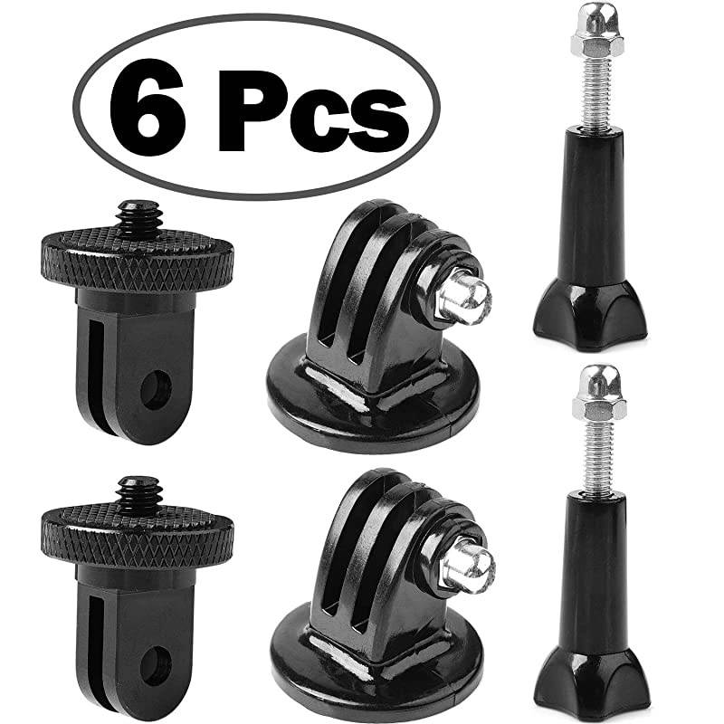 Tripod Adapter Mount,  Adapter Screw 1/4"-20 Camera Mount 1 4 Compatible with Gopro Hero 7 5 6 4 3 3+ 3 2 1 with Thumb Screw for Mounting System, Action Camera, Mount Accessory