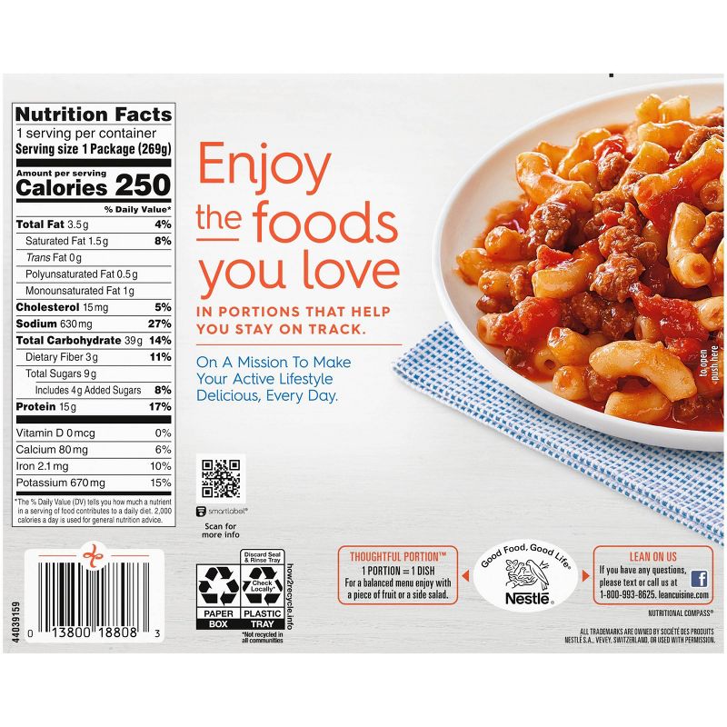 Lean Cuisine Favorites Frozen Macaroni & Beef - 9.5oz