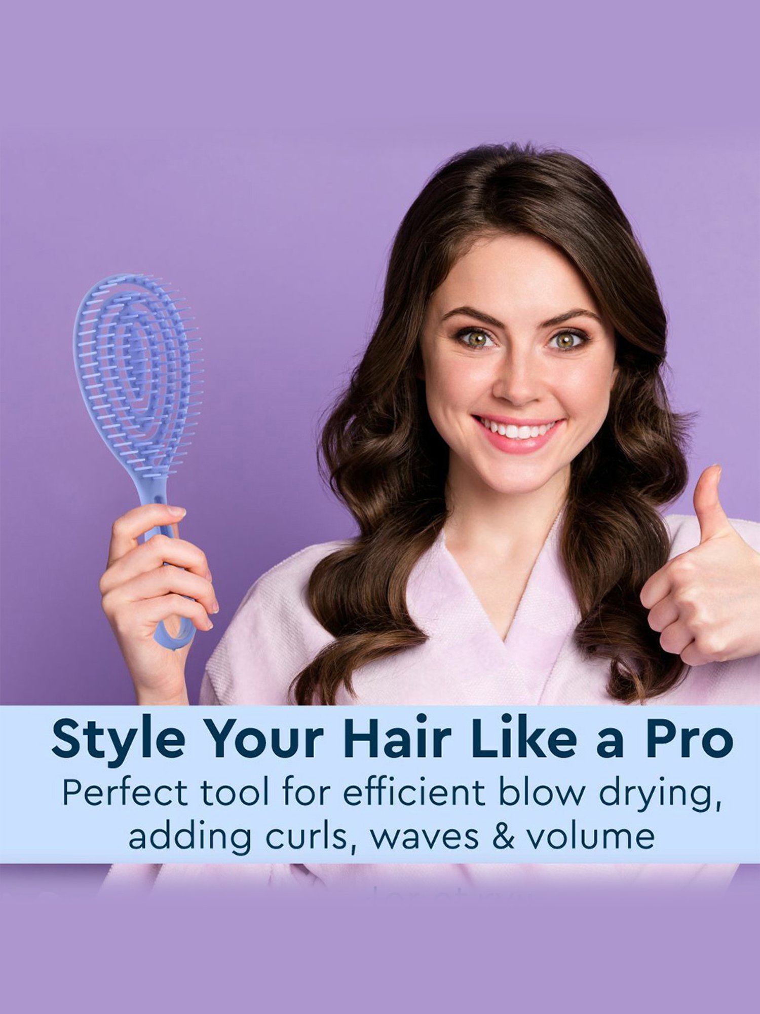 GUBB Oval Hair Brush Scottish Range