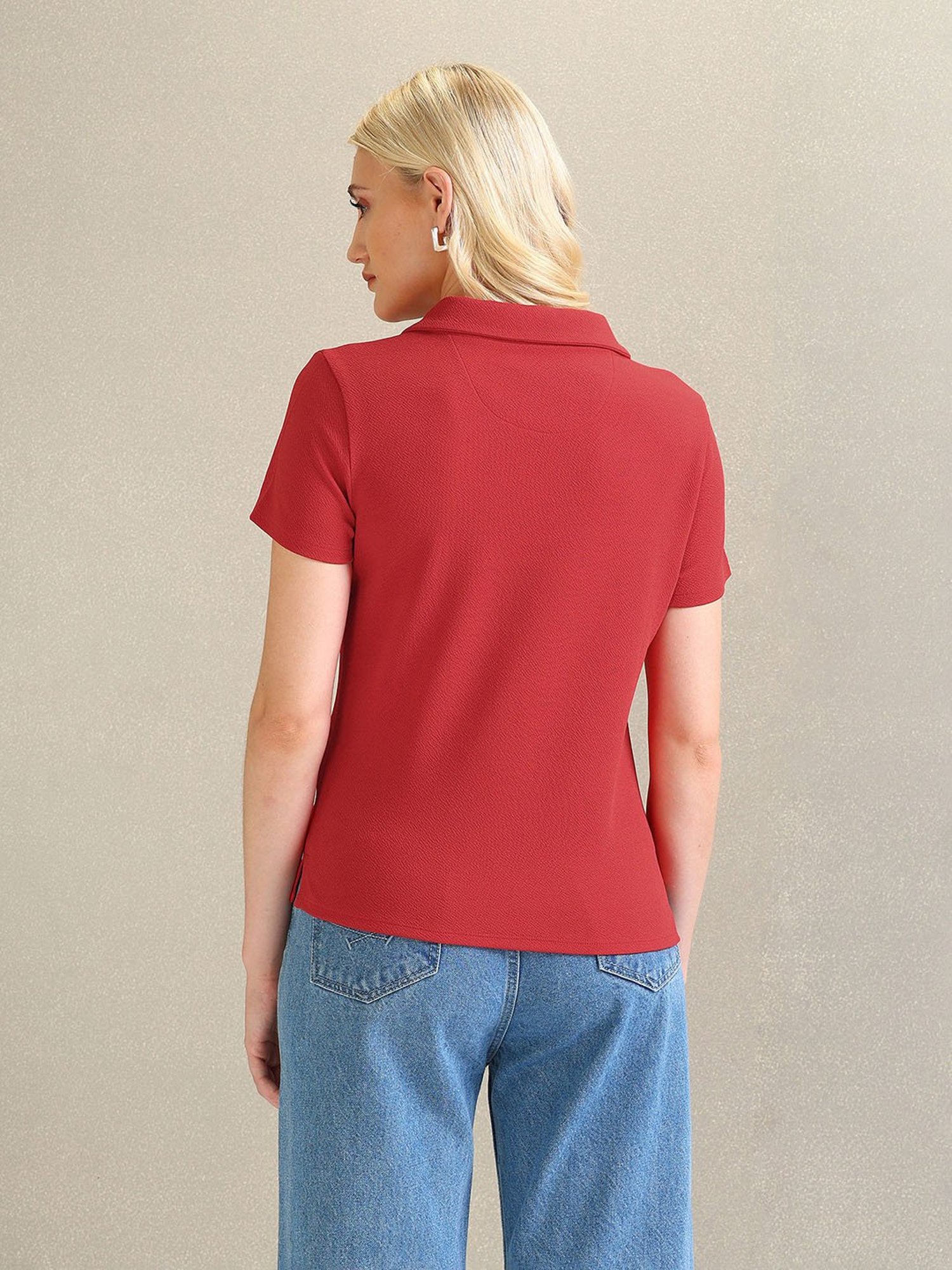 U.S. Polo Assn. Red Polo T-Shirt