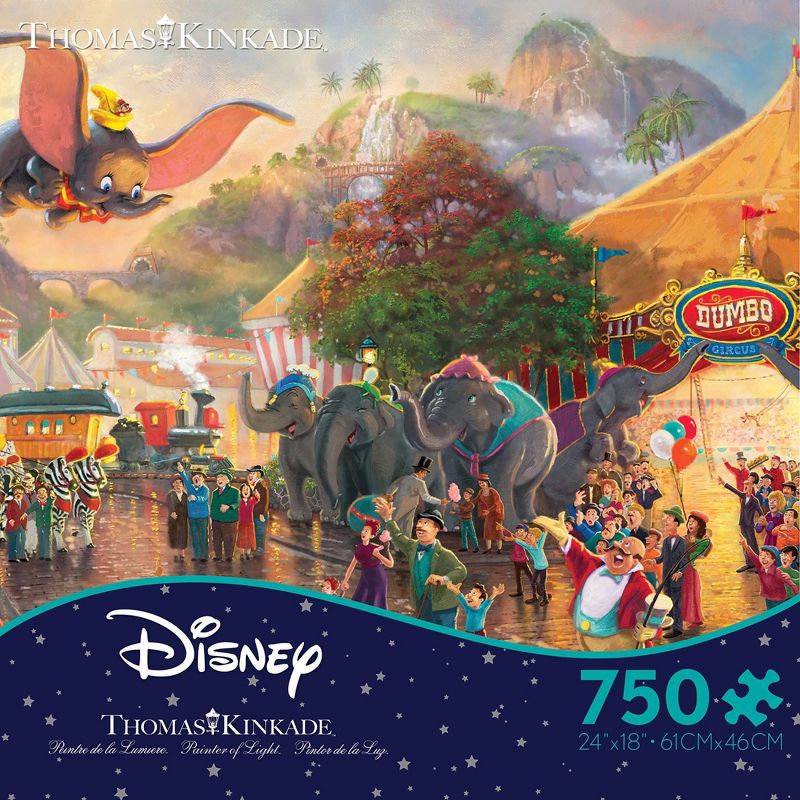 Ceaco Disney Thomas Kinkade: Dumbo Puzzle 750pc