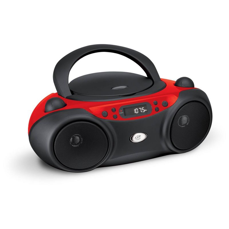 GPX CD, AM/FM Boombox - Red (BC232R)