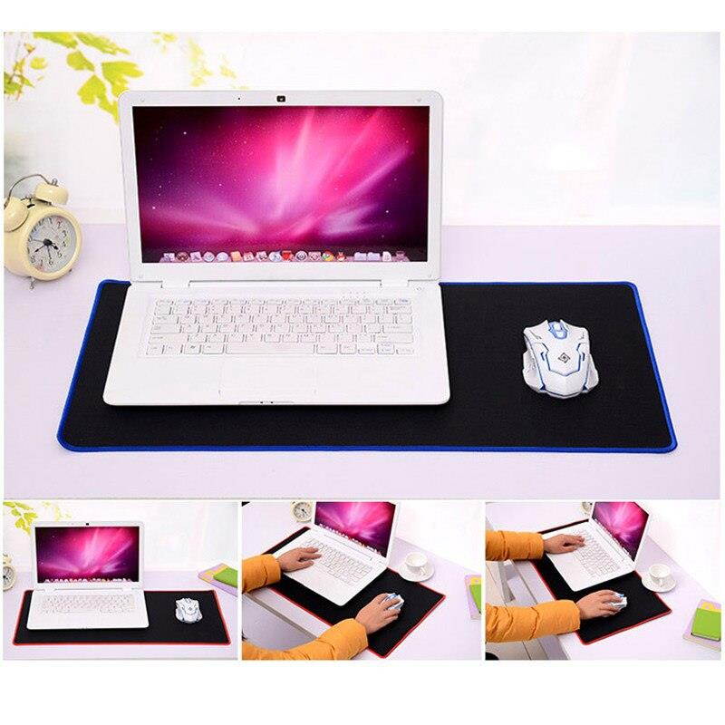 Alphun Large Gaming Mouse Pad Gamer Solid Color Locking Edge Keyboard Mouse Mat Gaming Grande Mousepad for CS GO LOL Dota Game