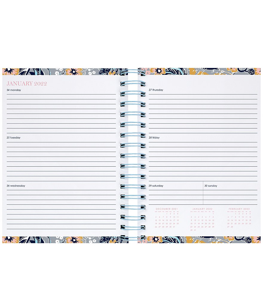 Lilly Pulitzer Cabana Cocktail Agenda Folio