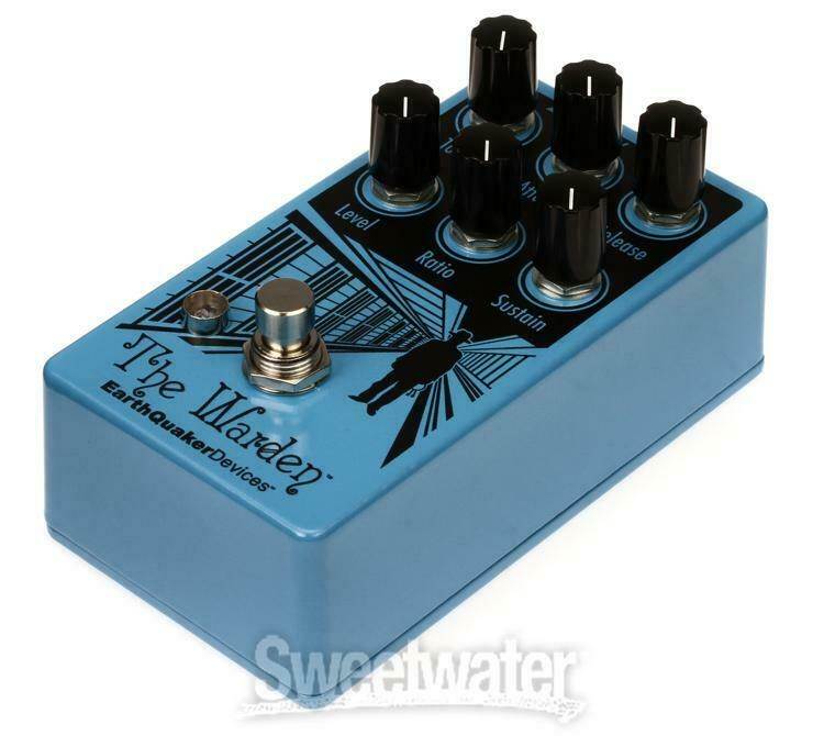 EarthQuaker Devices The Warden V2 Optical Compressor Pedal