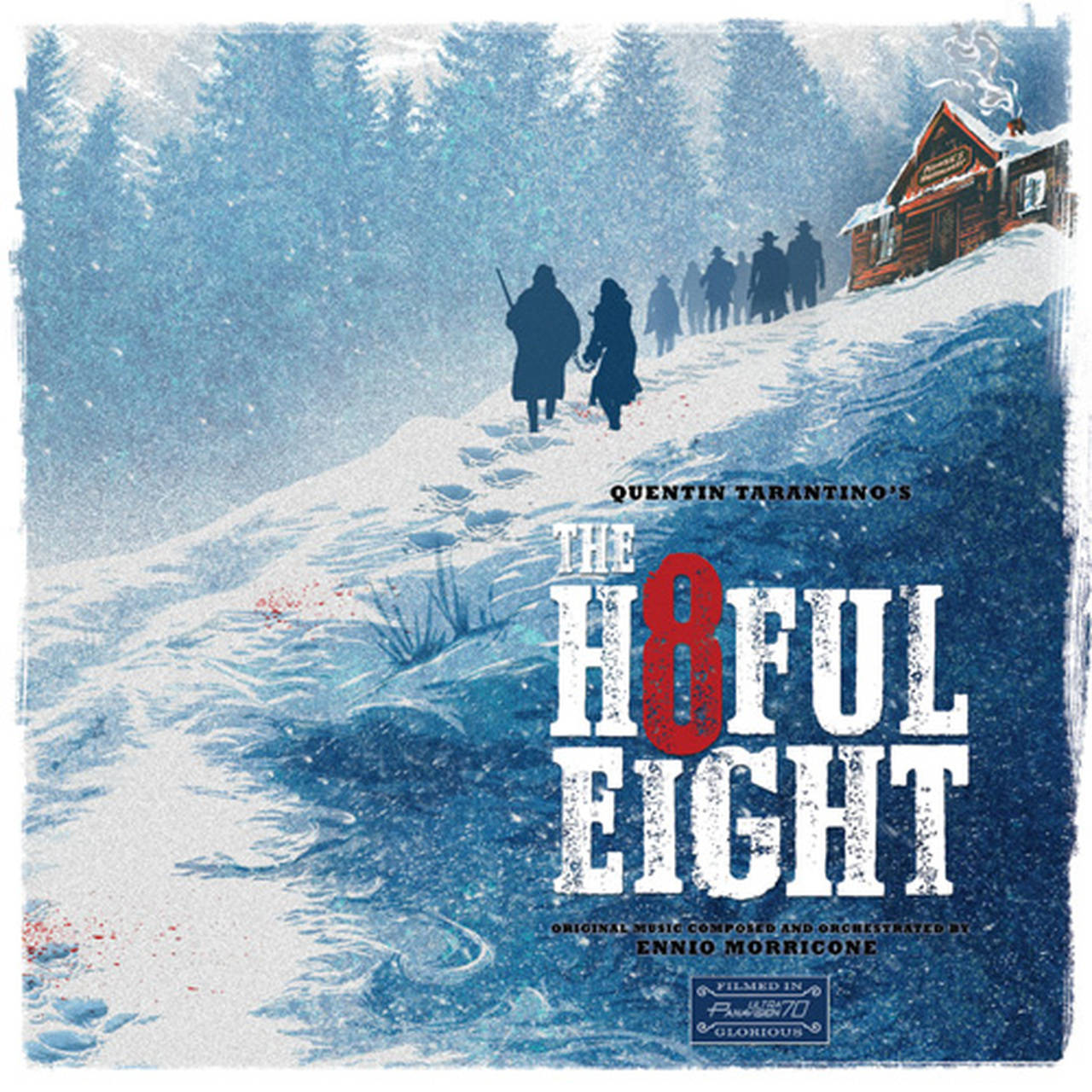 Quentin Tarantino The Hateful Eight Soundtrack 180g 2LP (Vinyl)