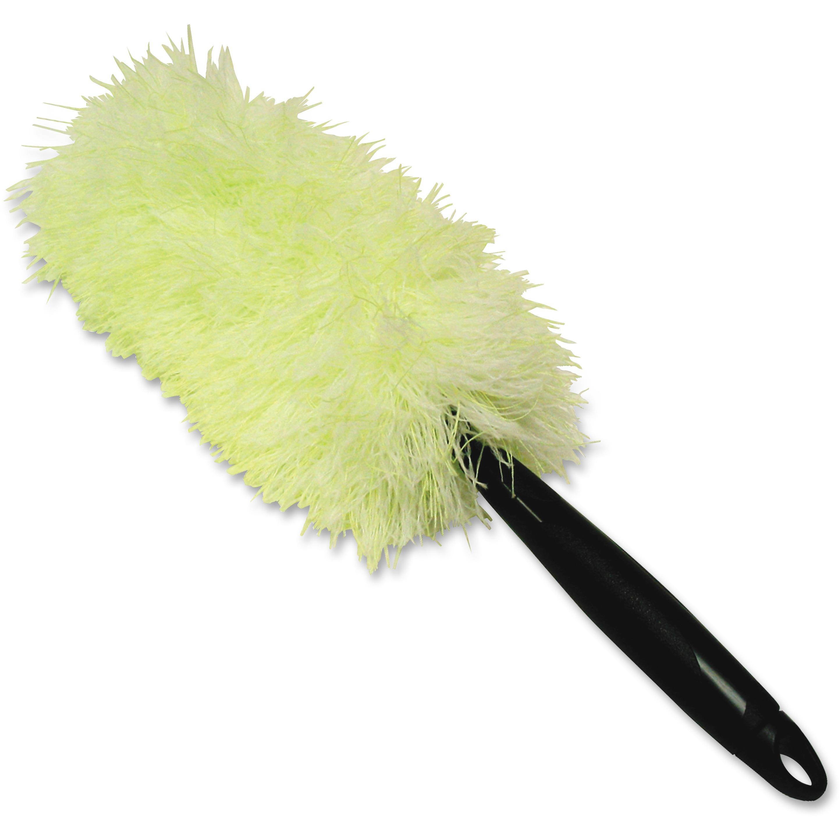 Genuine Joe Super Microfiber Duster 12/CT Green 90112CT