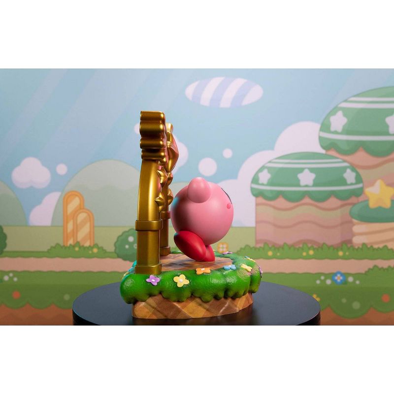 First 4 Figures: Kirby and the Goal Door 9" PVC Statue