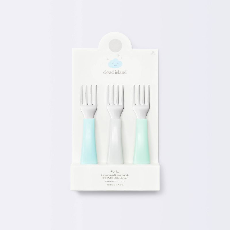 Stainless Head Fork - Cloud Island™ 3pk