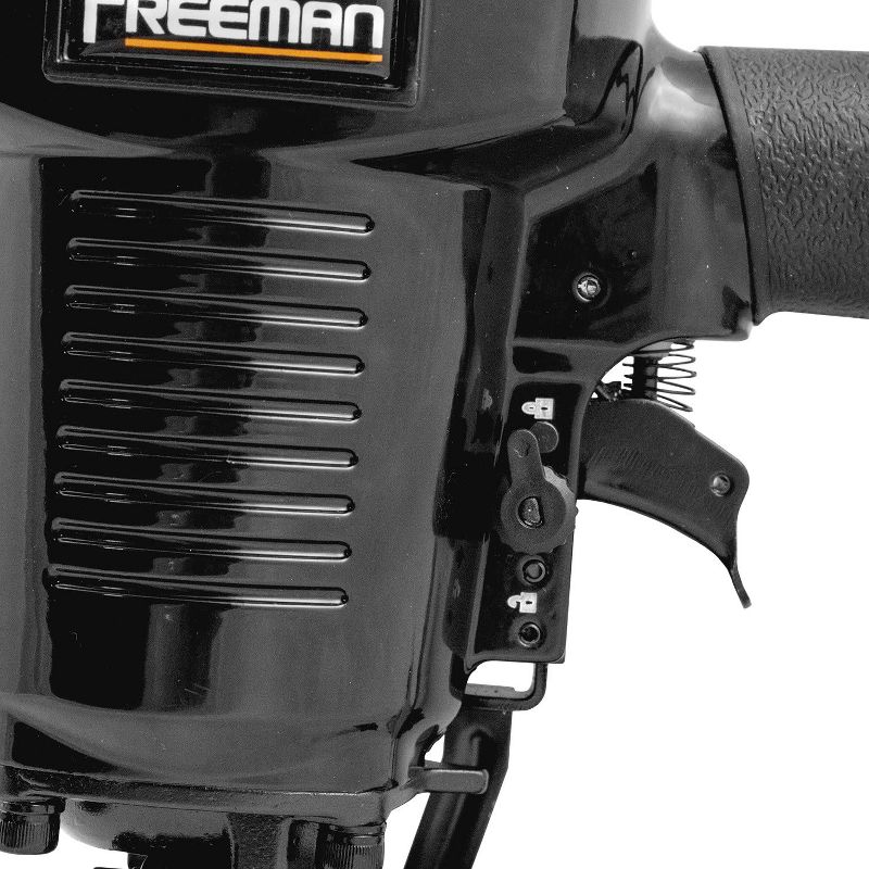 Freeman PFS105 Pneumatic 10.5-Gauge 1-9/16 inches Ergonomic and Lightweight Fencing Stapler with Tool-Free Depth Adjust, Quick Release Nose, and Case