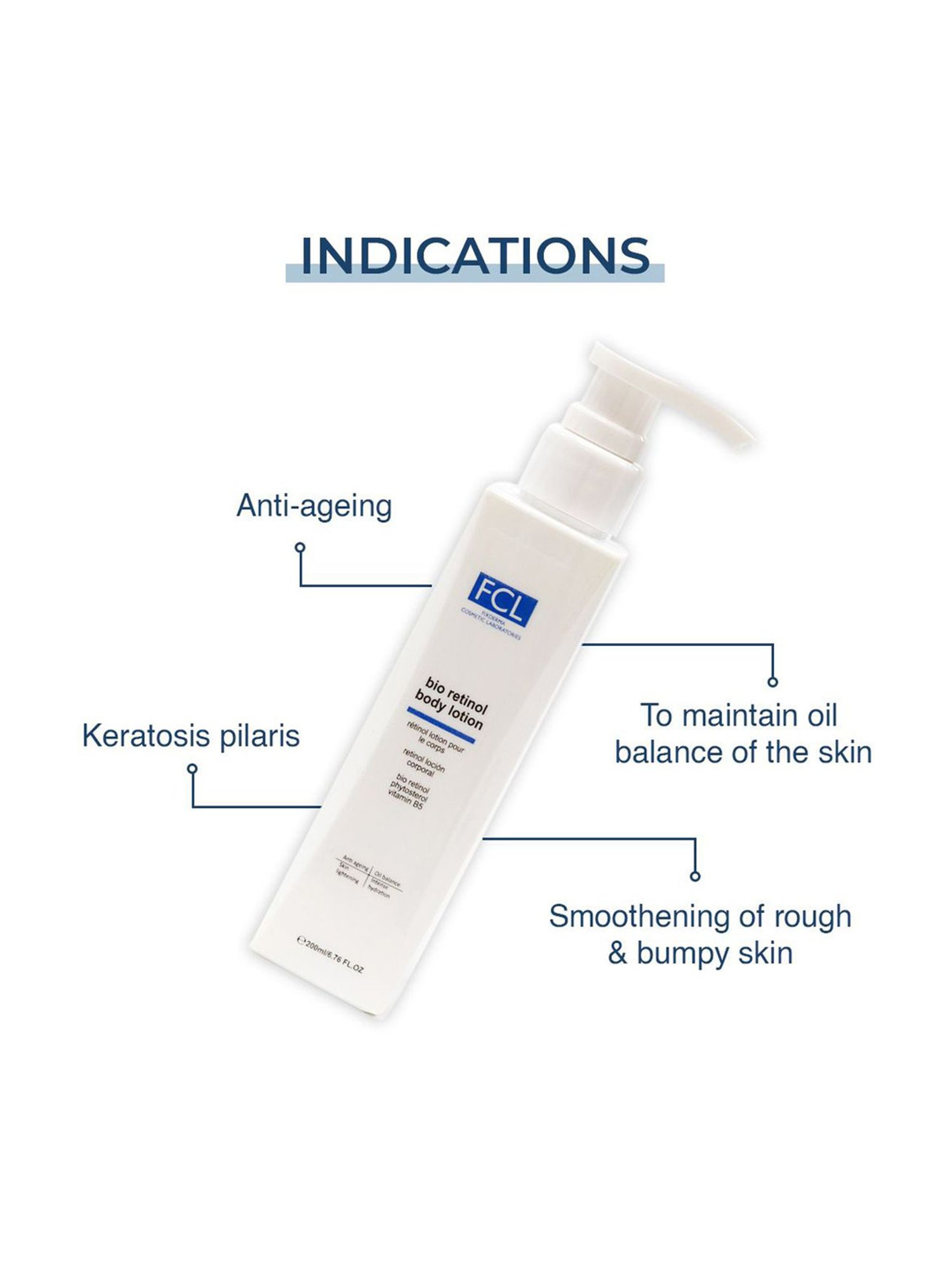 FCL BIO Retinol Body Lotion - 200 ml