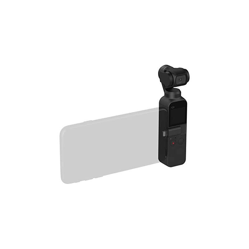 2019  Osmo Pocket Handheld 3 Axis Gimbal with Integrated 4K Camera Bundle, Comes 64GB Extreme Micro SD