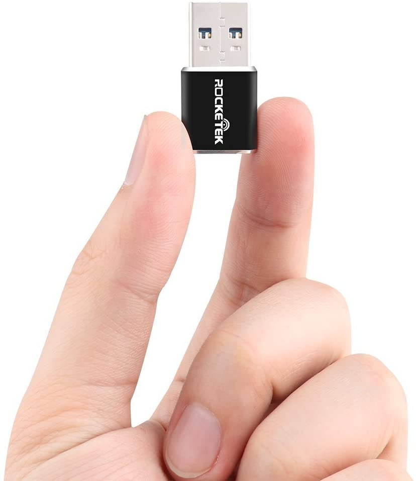 Rocketek Aluminum USB 3.0 Portable Memory Card Reader Adapter for Micro SD Card/TF Card Reader Adapter
