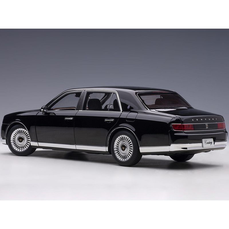 Toyota Century RHD (Right Hand Drive) Black 1/18 Model Car by Autoart