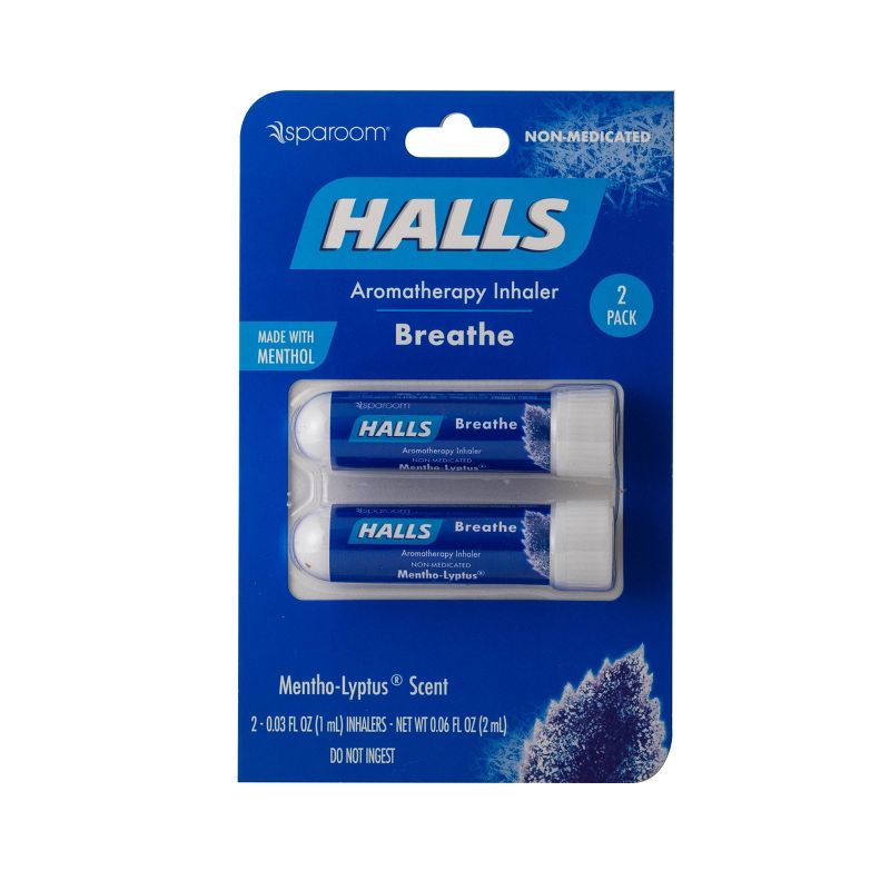 Halls by SpaRoom Mentho-Lyptus Inhaler - 2pk