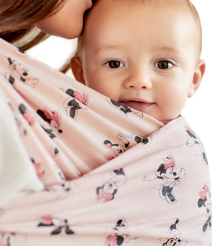 Disney x MOBY Classic Minnie Mouse Print Baby Wrap