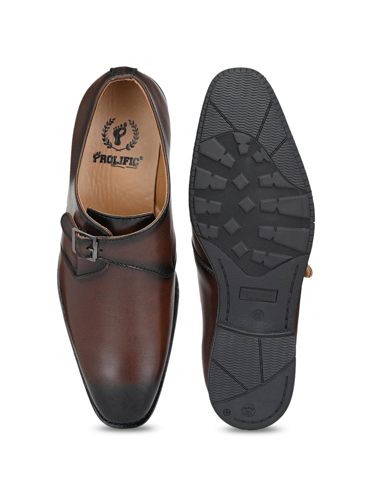 Prolific Brown Monk Shoes